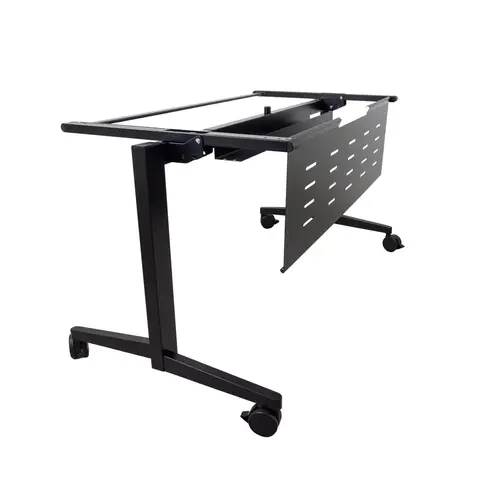 M1360 SERIES, FLIP-TOP NESTING DESK FRAME, 36" DEEP Black M1360 SERIES, FLIP-TOP NESTING DESK FRAME, 36" DEEP Black