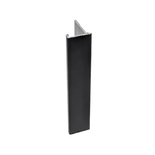 TOE KICK CONNECTOR 90 DEGREE END CAP Matte Black TOE KICK CONNECTOR 90 DEGREE END CAP Matte Black