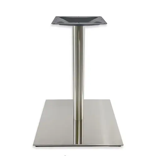 5000 SERIES, VERONA LINE, STAINLESS STEEL, ROUND COLUMN TABLE BASE 5000 SERIES, VERONA LINE, STAINLESS STEEL, ROUND COLUMN TABLE BASE