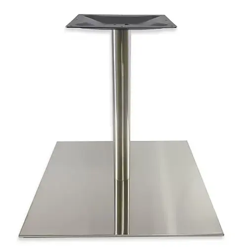 5000 SERIES, VERONA LINE, STAINLESS STEEL, ROUND COLUMN TABLE BASE 5000 SERIES, VERONA LINE, STAINLESS STEEL, ROUND COLUMN TABLE BASE