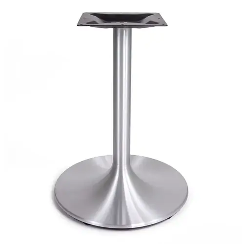6000 SERIES, TRUMPET LINE, ALUMINUM TABLE BASE 6000 SERIES, TRUMPET LINE, ALUMINUM TABLE BASE