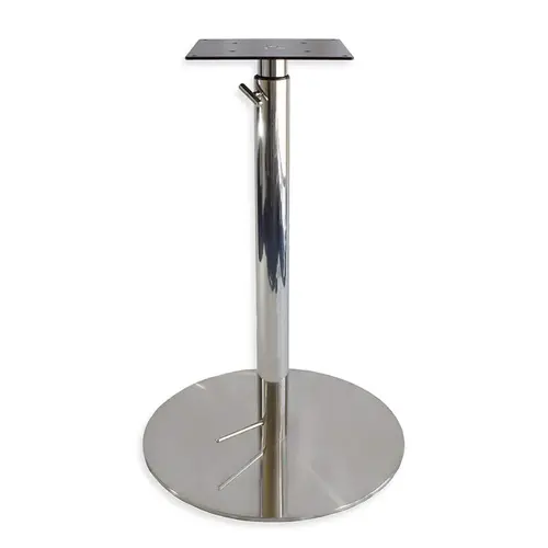 700 SERIES, ADJUSTABLE LINE, STAINLESS STEEL TABLE BASE 700 SERIES, ADJUSTABLE LINE, STAINLESS STEEL TABLE BASE