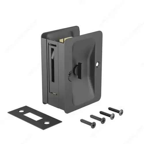 Pocket Door Pull - Privacy - Rectangular Pocket Door Pull - Privacy - Rectangular