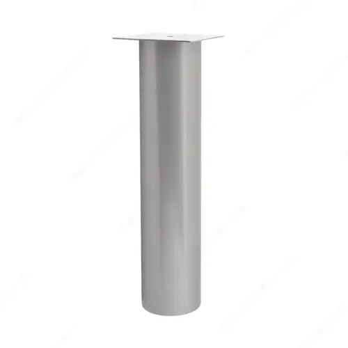 27 3/8 in (696 mm) Table Leg - 48181 and 48182 Silver 27 3/8 in (696 mm) Table Leg - 48181 and 48182 Silver