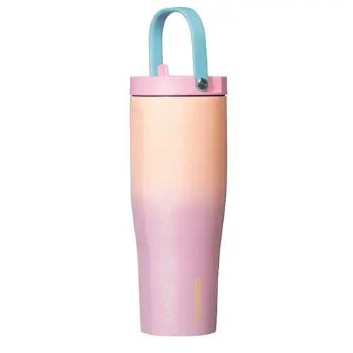 Corkcicle Go Cup XL Series Tumbler, 30 oz, Stainless Steel, Lover, Insulated Corkcicle Go Cup XL Series Tumbler, 30 oz, Stainless Steel, Lover, Insulated