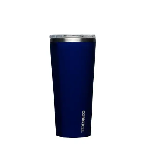 Corkcicle Classic Tumbler, 24 oz, Shatterproof, Sliding Lid, Stainless Steel, Gloss Midnight Navy, Insulated Corkcicle Classic Tumbler, 24 oz, Shatterproof, Sliding Lid, Stainless Steel, Gloss Midnight Navy, Insulated