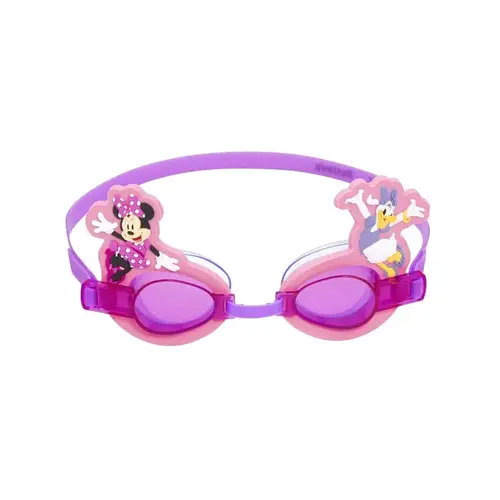 Bestway Disney Series Minnie Mouse and Daisy Duck Goggles, Pink Lens, Plastic Frame, Pink/Silicone Frame Bestway Disney Series Minnie Mouse and Daisy Duck Goggles, Pink Lens, Plastic Frame, Pink/Silicone Frame
