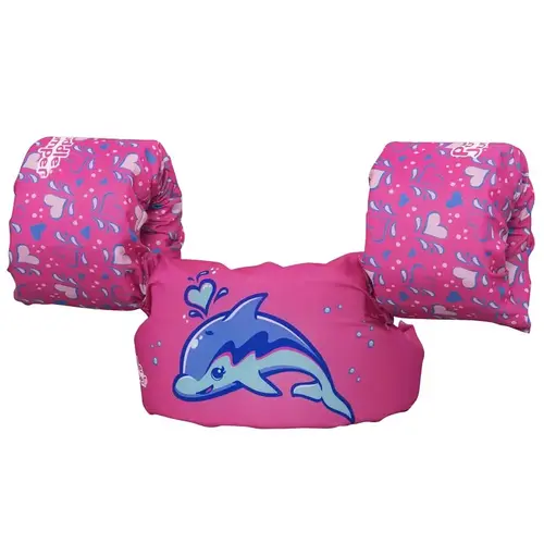 Bestway Puddle Jumper Series Little Dolphin Swimming Waistcoat, Polyester, Pink, For: 2 to 6 year Age Group Bestway Puddle Jumper Series Little Dolphin Swimming Waistcoat, Polyester, Pink, For: 2 to 6 year Age Group