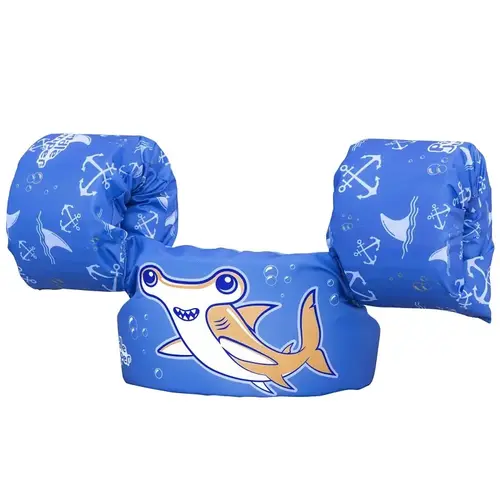 Bestway Puddle Jumper Series 90140 Shark Swimming Waistcoat, Polyester, Blue, For: 2 to 6 year Age Group Bestway Puddle Jumper Series 90140 Shark Swimming Waistcoat, Polyester, Blue, For: 2 to 6 year Age Group