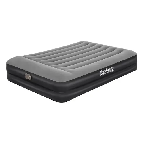 Bestway Tritech Air Mattress with Built-In AC Pump, 80 in L, 60 in W, Queen, PVC Bestway Tritech Air Mattress with Built-In AC Pump, 80 in L, 60 in W, Queen, PVC