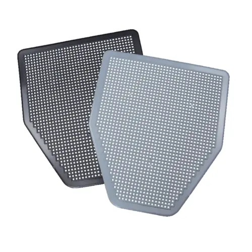 Urinal Floor Mat Black Gray - pack of 6 Urinal Floor Mat Black Gray - pack of 6