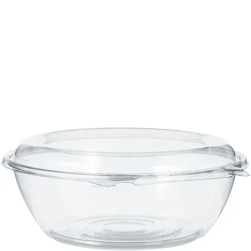Dart Safeseal Cold Bowl & Lid Combo With Dome Lid 48 OZ PET Clear Round - pack of 100 Dart Safeseal Cold Bowl & Lid Combo With Dome Lid 48 OZ PET Clear Round - pack of 100