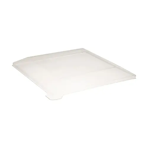 Lid Dome 6.88X6.88X0.78 IN PET Clear Square For Container Freezer Safe - pack of 100 Lid Dome 6.88X6.88X0.78 IN PET Clear Square For Container Freezer Safe - pack of 100