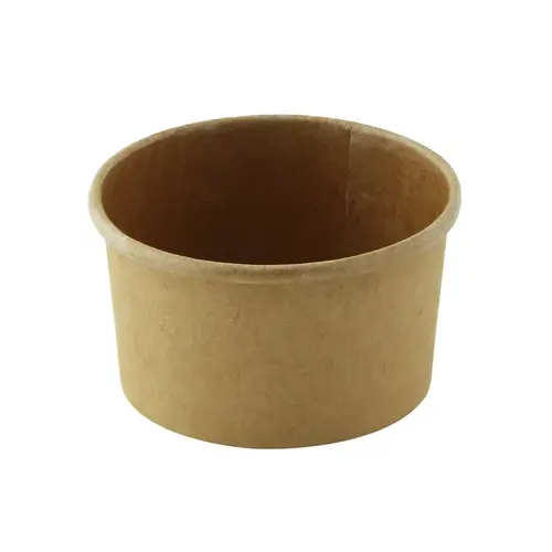Food Container Base 2.3 OZ Kraft Paperboard Round Grease Resistant - pack of 1000 Food Container Base 2.3 OZ Kraft Paperboard Round Grease Resistant - pack of 1000