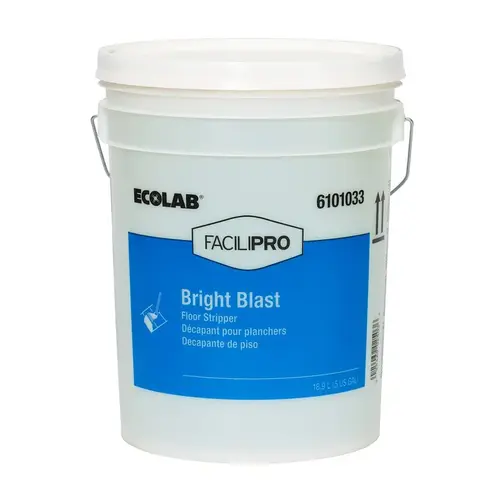 FaciliPro Bright Blast Floor Stripper 5 GAL Concentrate Non-Ammoniated Clear FaciliPro Bright Blast Floor Stripper 5 GAL Concentrate Non-Ammoniated Clear