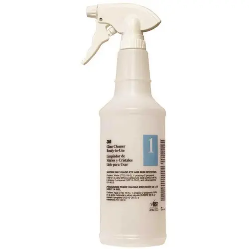 Spray Bottle & Trigger Sprayer 32 FLOZ 3.4X8.1 IN Plastic Clear Spray Bottle & Trigger Sprayer 32 FLOZ 3.4X8.1 IN Plastic Clear