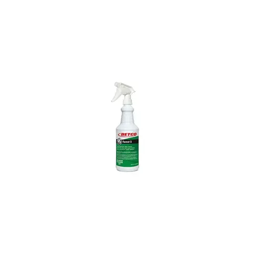 Forest 5 Mint All Purpose Cleaner 1 QT Multi Surface RTU Liquid Foam Straw - pack of 12 Forest 5 Mint All Purpose Cleaner 1 QT Multi Surface RTU Liquid Foam Straw - pack of 12