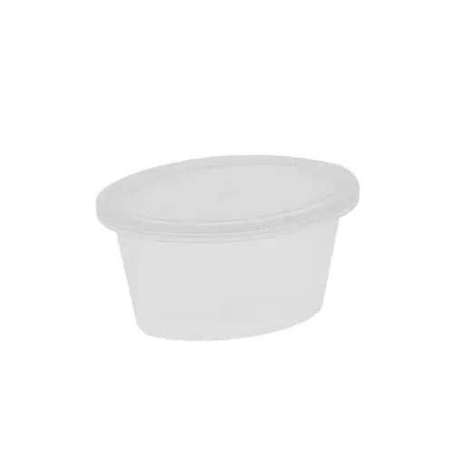 Souffle & Portion Cup Lid Combo 2 OZ PP Clear - pack of 1000 Souffle & Portion Cup Lid Combo 2 OZ PP Clear - pack of 1000