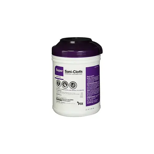 Super Sani-Cloth Disinfectant Wipe - pack of 12 Super Sani-Cloth Disinfectant Wipe - pack of 12