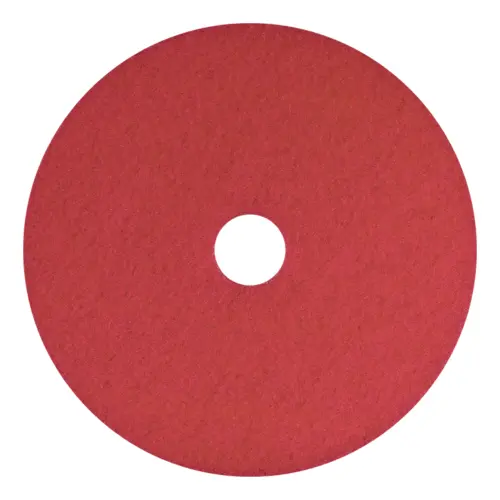 Buffing Pad 20 IN Red Polyester Fiber - pack of 5 Buffing Pad 20 IN Red Polyester Fiber - pack of 5