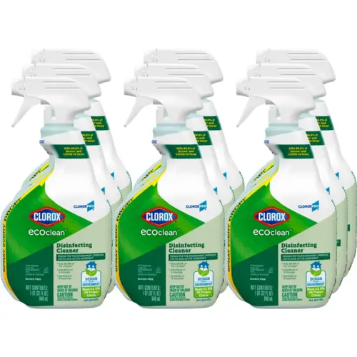 Clorox EcoClean Disinfectant 1 QT Spray - pack of 9 Clorox EcoClean Disinfectant 1 QT Spray - pack of 9