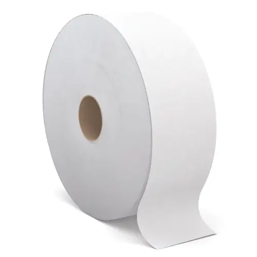 Cascades PRO Perform Toilet Paper & Tissue Roll Tandem 3.5IN X1400FT 2PLY White Jumbo (JRT) - pack of 6 Cascades PRO Perform Toilet Paper & Tissue Roll Tandem 3.5IN X1400FT 2PLY White Jumbo (JRT) - pack of 6