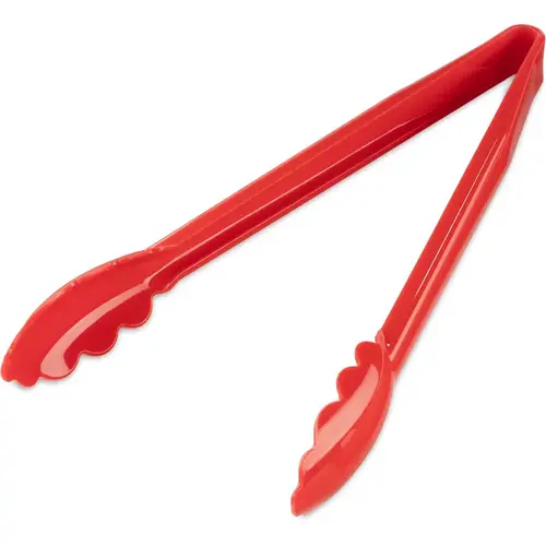 Tongs 11.75 IN Acetal Red - pack of 12 Tongs 11.75 IN Acetal Red - pack of 12