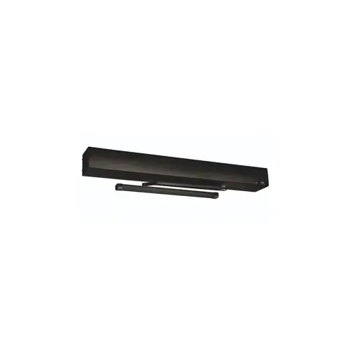 Full Featured Low Profile Pull Auto Operator Non-Hand, 4-1/8" H x 5-1/8" D x 39" L, Operating Voltage 120VAC, 695/SP313 Dark Bronze Full Featured Low Profile Pull Auto Operator Non-Hand, 4-1/8" H x 5-1/8" D x 39" L, Operating Voltage 120VAC, 695/SP313 Dark Bronze