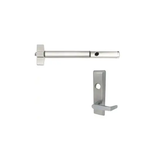 KIT - M52 Cylinder Dogging (1-1/8" Mortise Cylinder with Standard Cam Required), Rim Exit Device, N955 Newport Classroom/Storeroom Lever Trim (Rim Cylinder Required), Key Locks/Unlocks or Operates Trim, Function Field Changeable, RHR Right Hand Reverse/Reversible Handing, Less Cylinders, M54 SNB, Sex Nuts and Bolts, 36", Grade 1, ED5000 Series, 630/US32D Satin Stainless Steel KIT - M52 Cylinder Dogging (1-1/8" Mortise Cylinder with Standard Cam Required), Rim Exit Device, N955 Newport Classroom/Storeroom Lever Trim (Rim Cylinder Required), Key Locks/Unlocks or Operates Trim, Function Field Changeable, RHR Right Hand Reverse/Reversible Handing, Less Cylinders, M54 SNB, Sex Nuts and Bolts, 36", Grade 1, ED5000 Series, 630/US32D Satin Stainless Steel