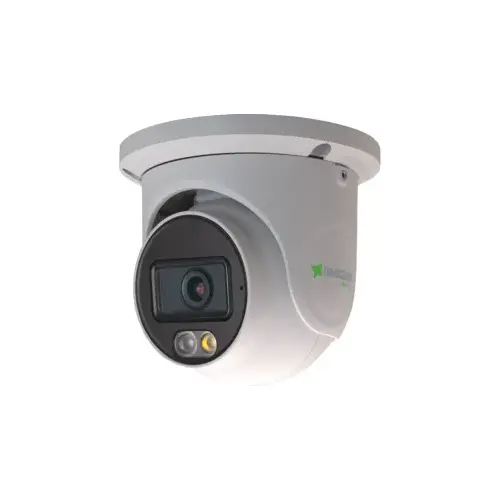 4 Megapixel H.265 30fps Fixed Knight Guard LED Turret/Ball Camera, True WDR, Matrix IR w/80 IR Range, 2.8mm, Metal Housing, White 4 Megapixel H.265 30fps Fixed Knight Guard LED Turret/Ball Camera, True WDR, Matrix IR w/80 IR Range, 2.8mm, Metal Housing, White