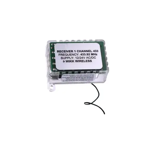 Receiver 433 MHz 1-Channel 4-Wire Receiver 433 MHz 1-Channel 4-Wire