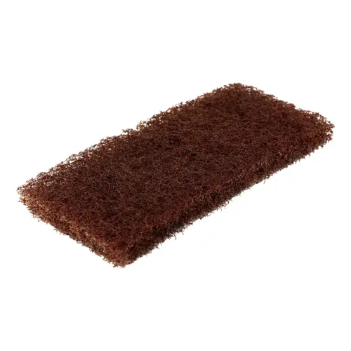 Octopus #101 Scrubbing Pad 4.5X10 IN Polyester Fiber Brown Heavy Duty - pack of 20 Octopus #101 Scrubbing Pad 4.5X10 IN Polyester Fiber Brown Heavy Duty - pack of 20