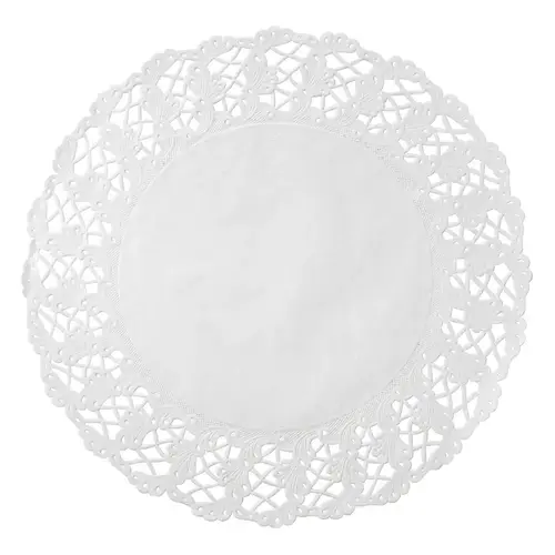 Cambridge Doily 16 IN Paper White Lace Round - pack of 500 Cambridge Doily 16 IN Paper White Lace Round - pack of 500
