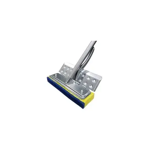Deluxe Metal Sponge Mop with Scrubber Deluxe Metal Sponge Mop with Scrubber