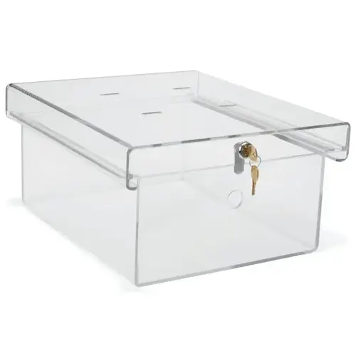 Acrylic X-Large Refrigerator Lock Box - Keyed Same Acrylic X-Large Refrigerator Lock Box - Keyed Same