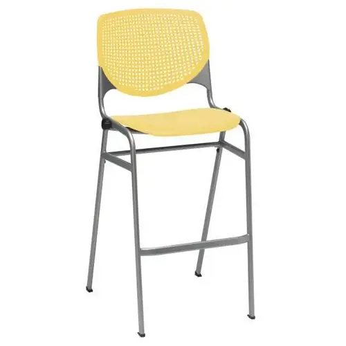 Kool Stack Barstool, Yellow, Kool Stack Barstool, Yellow,