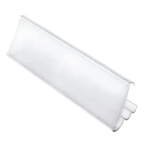 Clear Angled Label Holder 5l Inch Clear Angled Label Holder 5l Inch