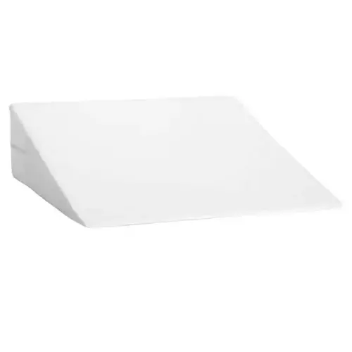 DMI 7 In. Bed Wedge Pillow, 24 X 24 In., High-Density Foam, White DMI 7 In. Bed Wedge Pillow, 24 X 24 In., High-Density Foam, White