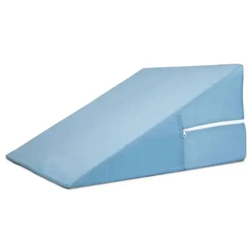 DMI 12 In. Bed Wedge Pillow, 24 X 24 In., High-Density Foam, Blue DMI 12 In. Bed Wedge Pillow, 24 X 24 In., High-Density Foam, Blue