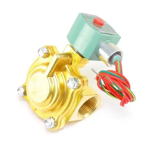 2 Way Closed 1" Npt 120vac 11.5 Cv 5-150psi Water Slow Closing Brass 2 Way Closed 1" Npt 120vac 11.5 Cv 5-150psi Water Slow Closing Brass