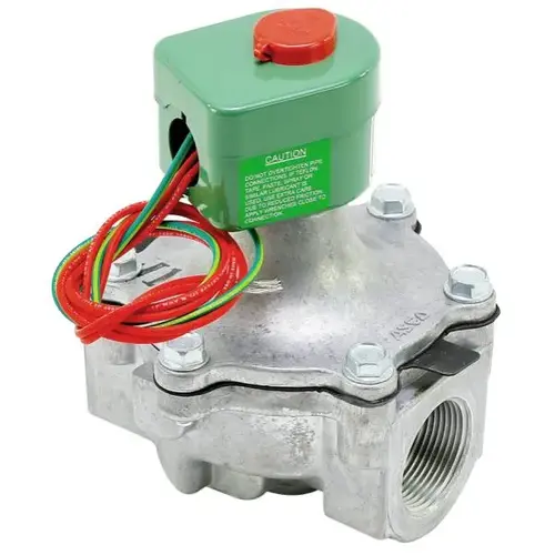 Valve Solenoid 2 Way Closed 1 1/4" Npt 120vac 32 Cv 0-25 Psi Nema 1 Valve Solenoid 2 Way Closed 1 1/4" Npt 120vac 32 Cv 0-25 Psi Nema 1
