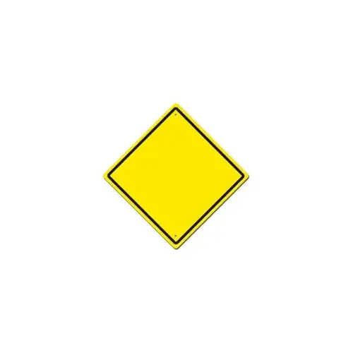 Yellow Diamond Sign Reflective 24 X 24" Yellow Diamond Sign Reflective 24 X 24"
