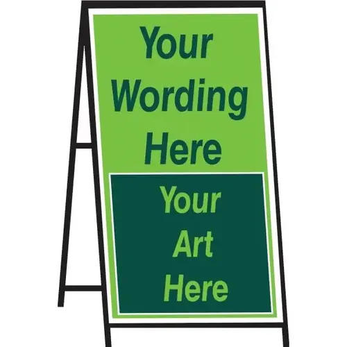 Aluma Lite Custom A-Frame Sign Kit, 32 X 48 Aluma Lite Custom A-Frame Sign Kit, 32 X 48