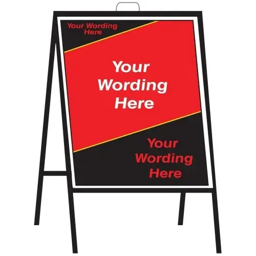 Coroplast Custom A-Frame Sign Kit, 24 X 36 Coroplast Custom A-Frame Sign Kit, 24 X 36