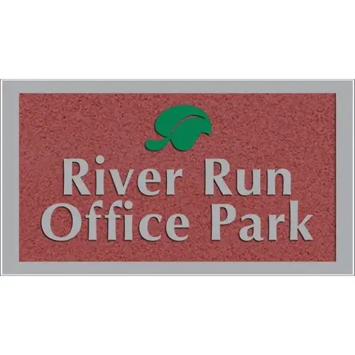 Custom Dimensional Sign With Straight Corners, Stucco Finish, 60 X 36 Custom Dimensional Sign With Straight Corners, Stucco Finish, 60 X 36