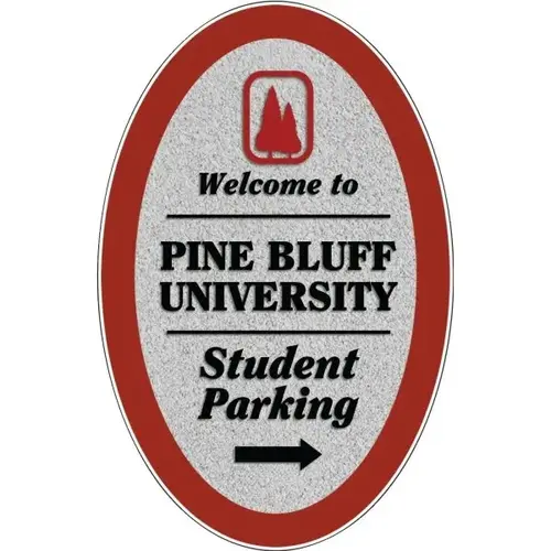 Custom Oval Dimensional Sign, Stucco Finish, 16 X 22 Custom Oval Dimensional Sign, Stucco Finish, 16 X 22