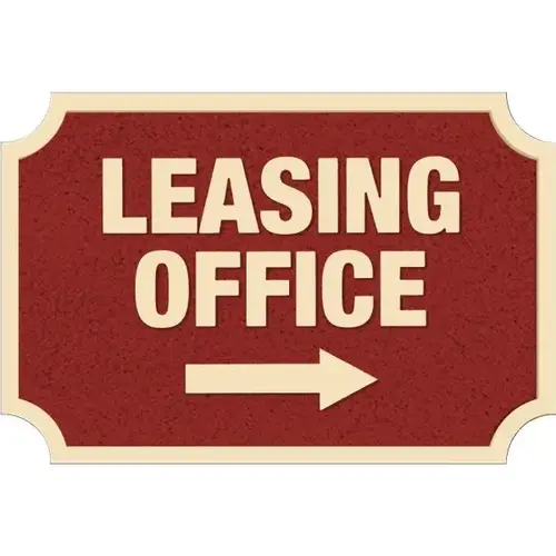 Custom Dimensional Sign With Notched Corners, Stucco Finish, 36 X 24 Custom Dimensional Sign With Notched Corners, Stucco Finish, 36 X 24