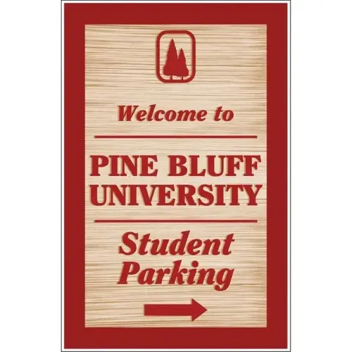 Custom Dimensional Sign With Straight Corners, Wood Grain Finish, 11 X 17 Custom Dimensional Sign With Straight Corners, Wood Grain Finish, 11 X 17