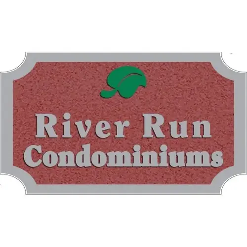 Custom Dimensional Sign With Notched Corners, Stucco Finish, 60 X 36 Custom Dimensional Sign With Notched Corners, Stucco Finish, 60 X 36