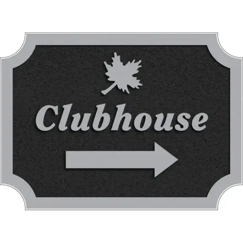 Custom Dimensional Sign With Notched Corners, Stucco Finish, 22 X 16 Custom Dimensional Sign With Notched Corners, Stucco Finish, 22 X 16